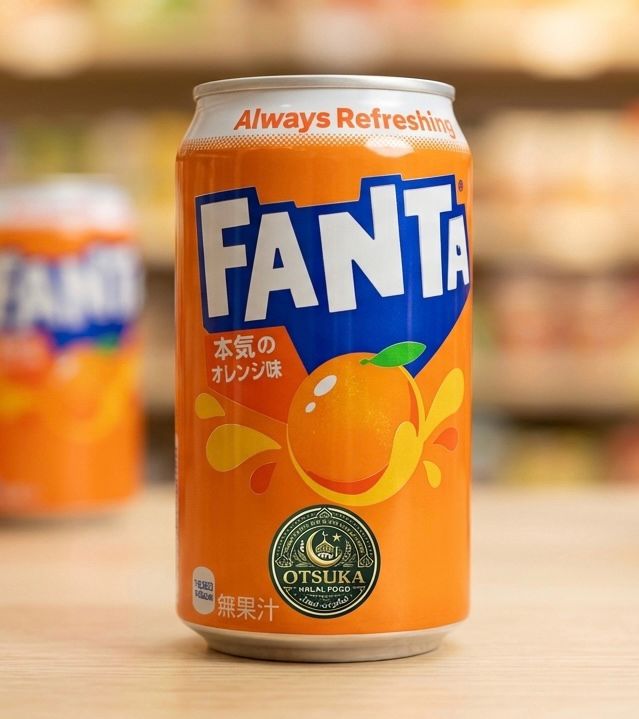 Fanta Japanese Orange Can- 140kcal